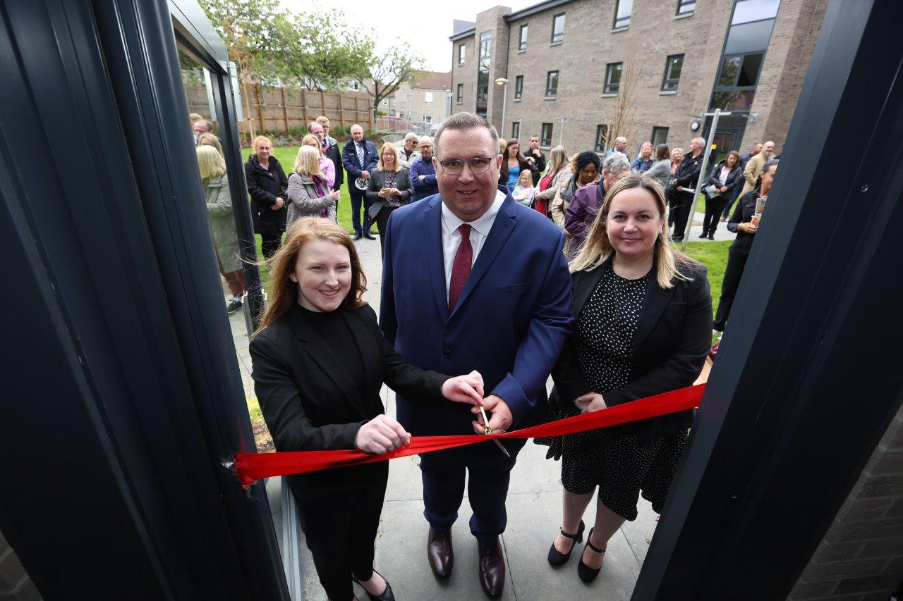 Clydebank Housing Association officially opens 24 new homes for social